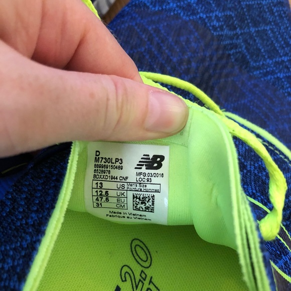 Men's New Balance 730v3 Running Shoes - Picture 9 of 10